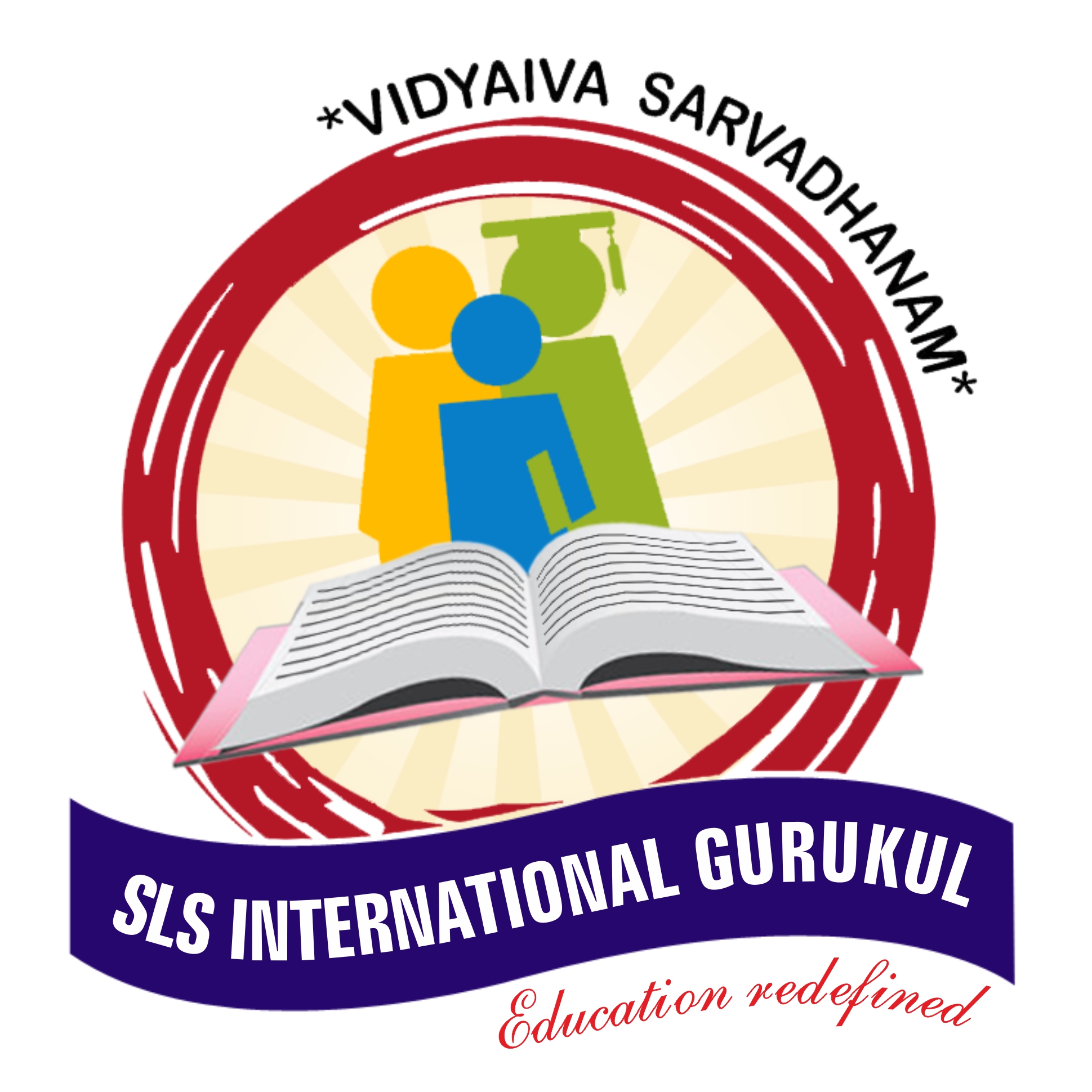SLS International Gurukul logo