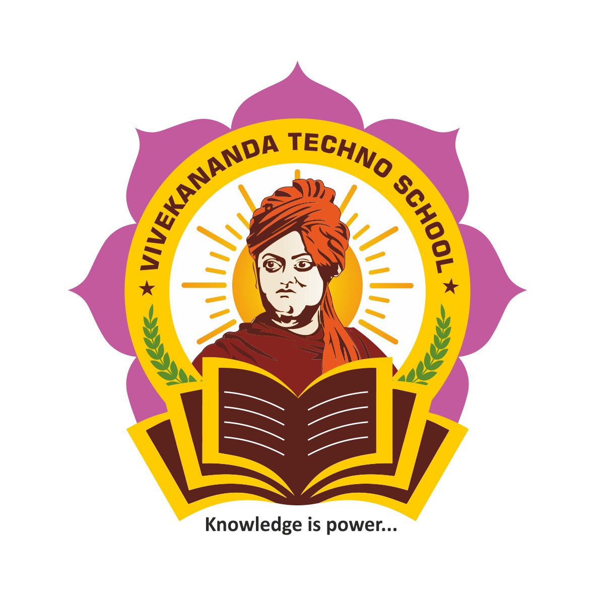 Vivekananda Techno School logo