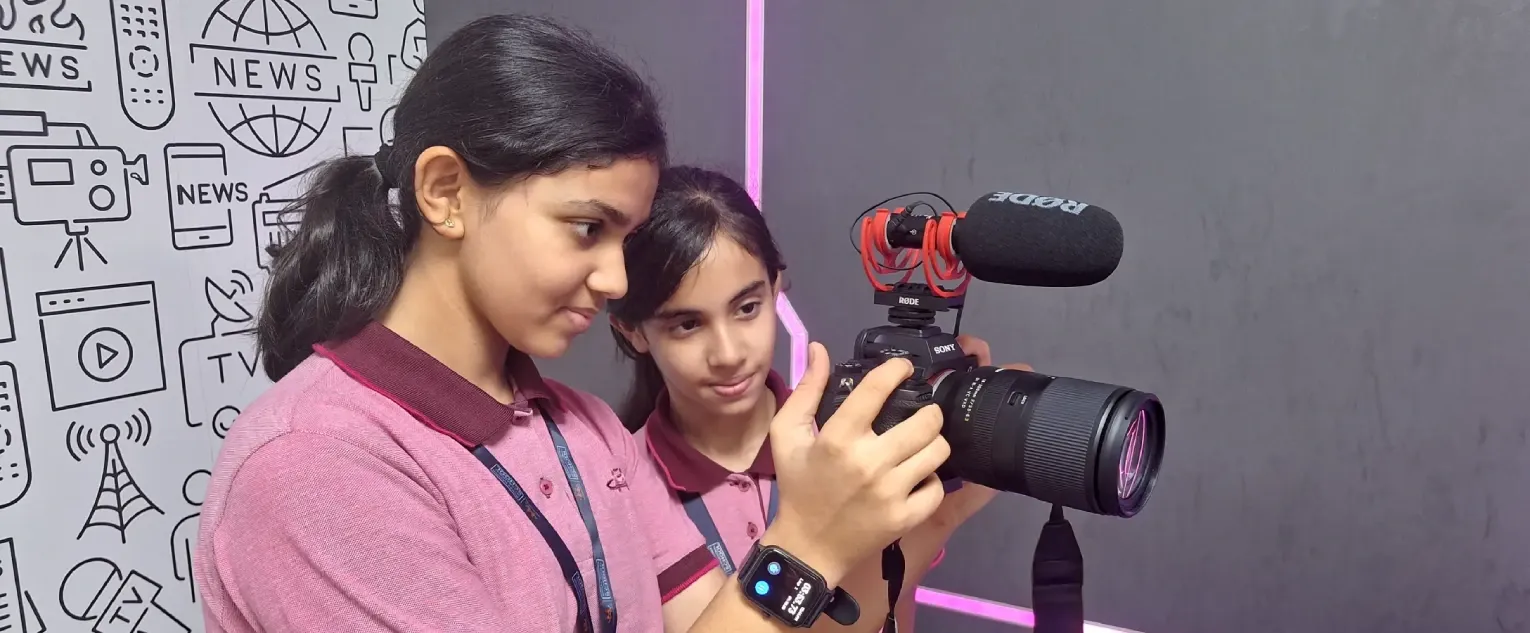 Children exploring future skills at MRIS, Sector 51, Gurgaon