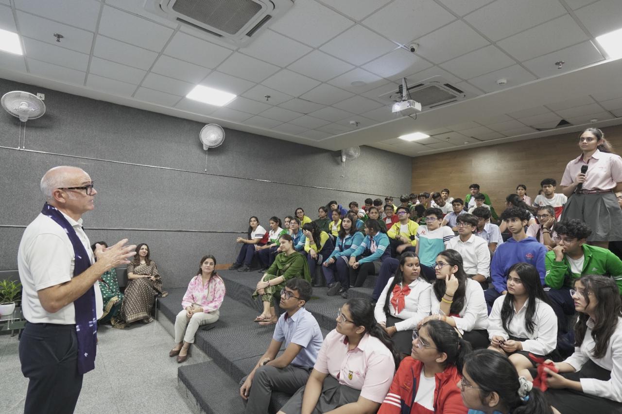 Community interaction at MRIS Sector 14 Faridabad